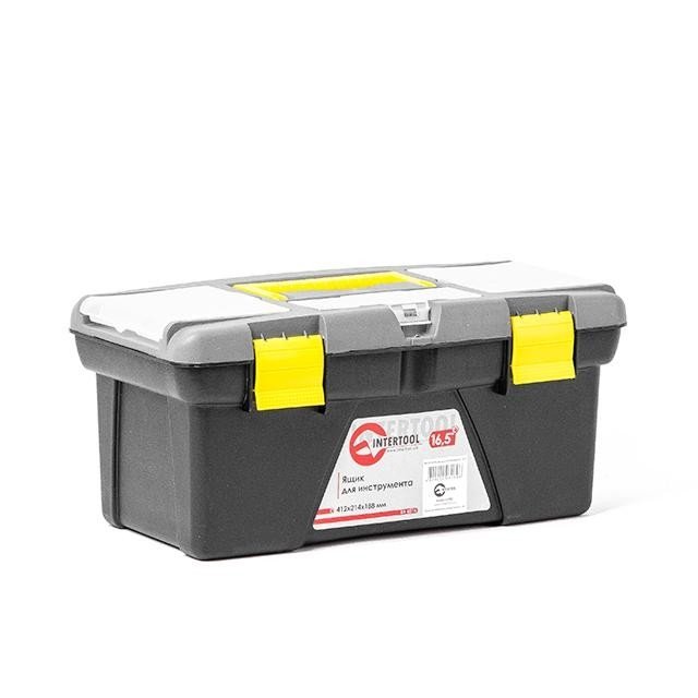 Ящик Intertool для инструмента 16.5" 412*214*188мм (BX-0316)