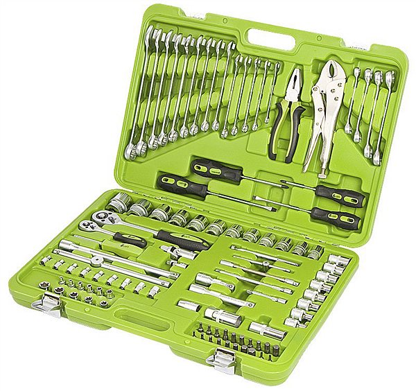 Универсальный набор инструментов Alloid 1/4" & 1/2" 101 шт (НГ-4101П)