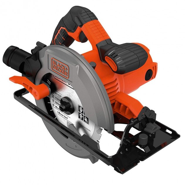 Пила дисковая B & D 1500 Вт, 190 мм, глубина 45/90° - 50/66 мм (CS1550-QS)