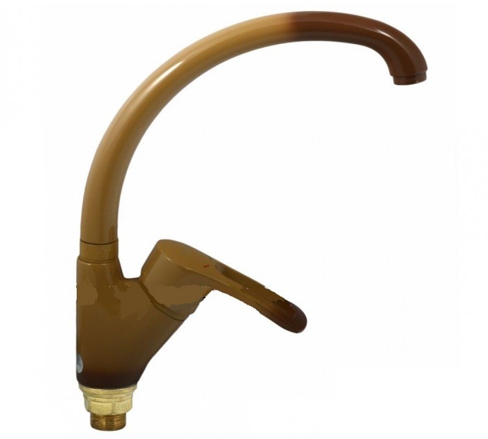 Смеситель для кухни Haiba Hansberg 777 на гайке COFFEE (HB0217)