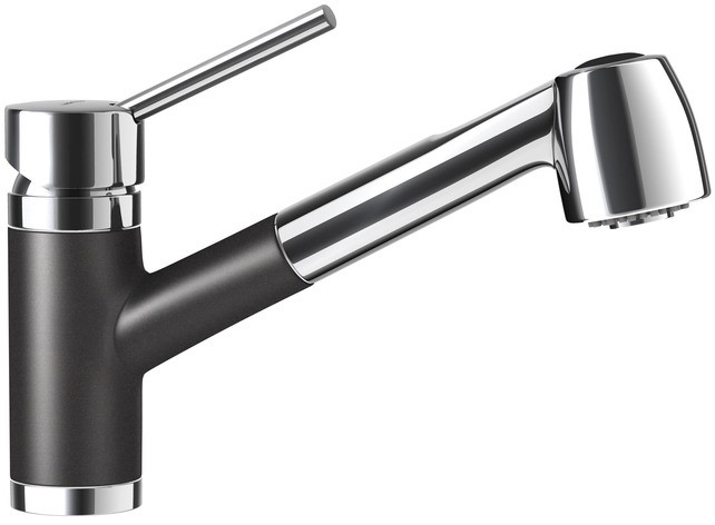 Смеситель для кухни Schock Pila Nero-13 черный (54112013)