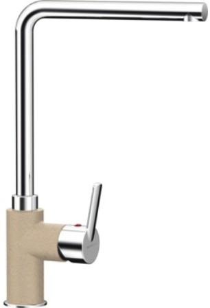 Кухонный смеситель Schock Sono Colorado-08 хром/бежевый (50400008)