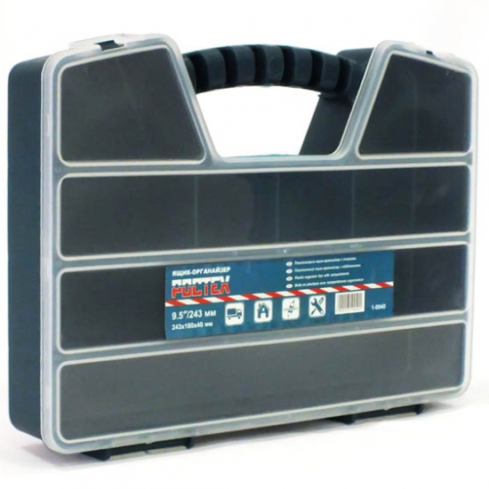 Ящик-органайзер Ростех 243х180х40 мм 9 секций 1-0940  (38077)