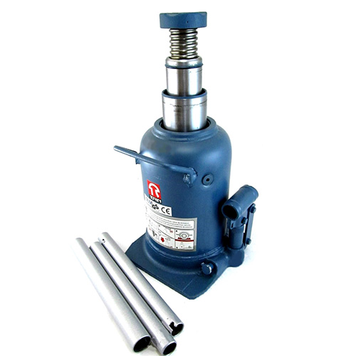Домкрат бутылочный Torin профессиональный двухштоковый 12 т 240-590 мм (TH812001)