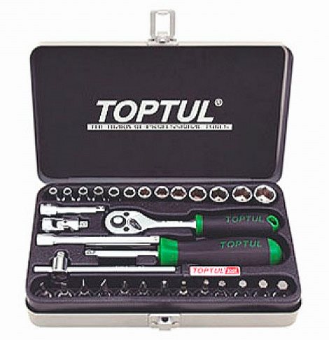 Набор инструмента Toptul 1/4" 32ед. (GCAD3202)