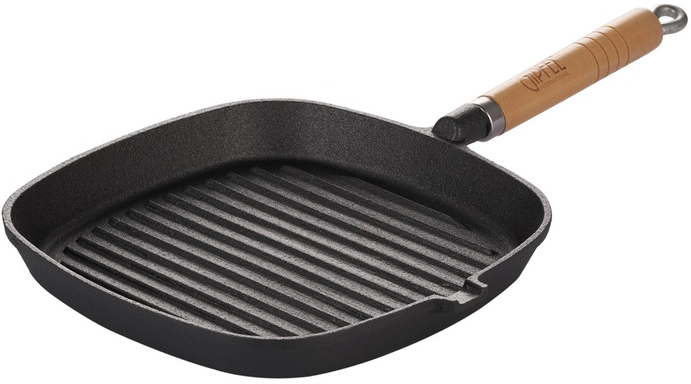 Сковорода-гриль чугунная Gipfel DILETTO 25 см (2749)