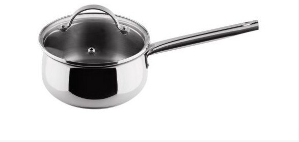 Ковш Vinzer Culinaire series 16 см 1.6 л с крышкой (89165)