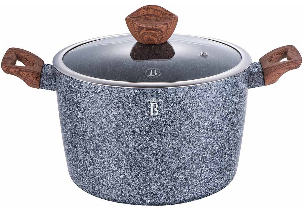 Кастрюля Berlinger Haus Forest Line с крышкой 24 см 6.9 л (BH-1207)