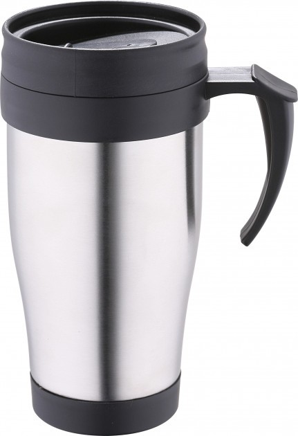 Термокружка Bergner 400 мл (RB-3019-BK)