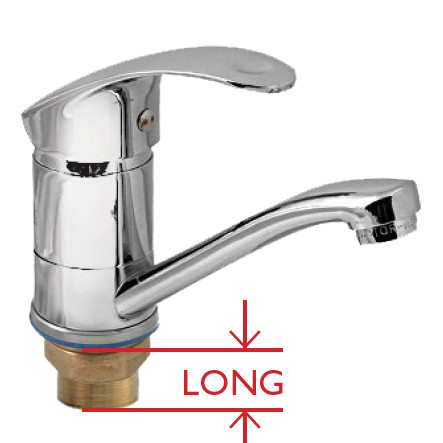 Смеситель для кухни CHAMPION MARS 555 LONG-15 СМ (CH0261)