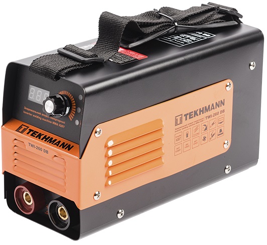 Сварочный инвертор Tekhmann TWI-260 DB 1.6-4.0 мм 20-260 А (845778)
