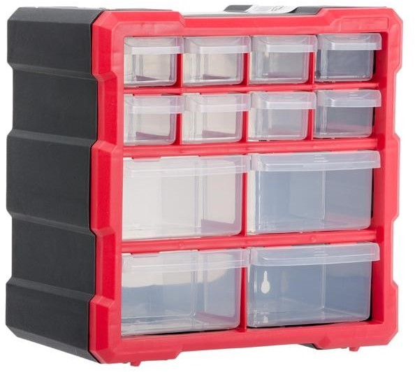 Органайзер Intertool 10.5" 265х260х160 мм 12 ячеек (BX-4024)