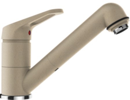 Кухонный смеситель Schock Cosmo Moonstone-22 лунный камень (52512022)