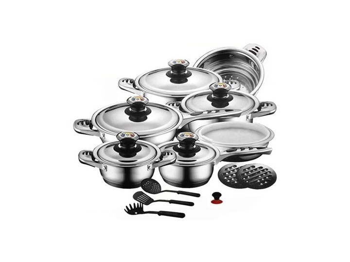 Набор посуды из нержавеющей стали Zurrichberg 19 предметов (ZB-8012)