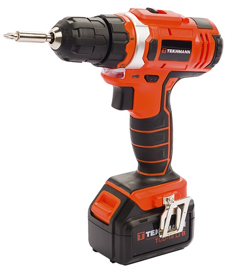 Шуруповерт аккумуляторный Tekhmann TCD-18 Li B (844126)
