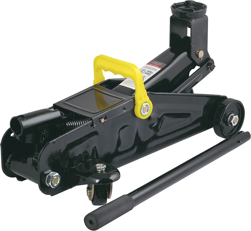 Домкрат подкатной Miol 2 т 140-320 мм в кейсе (E-80-101)