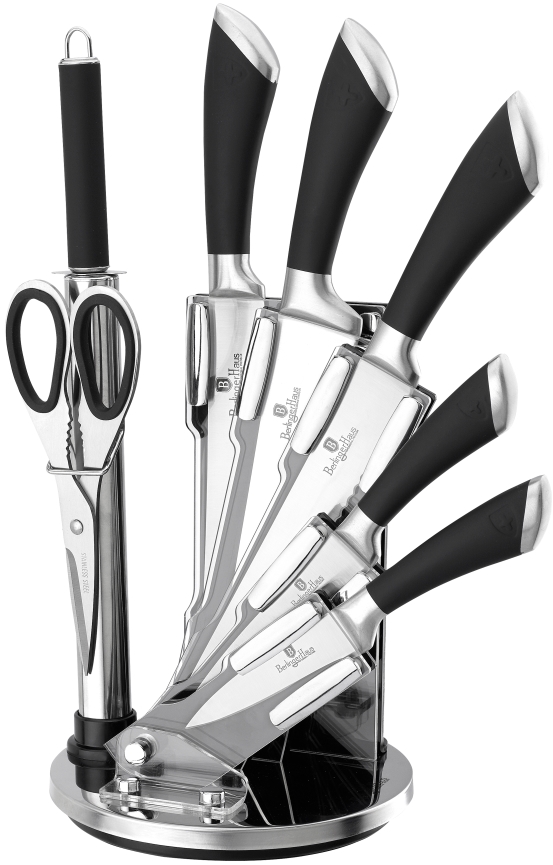 Набор ножей Berlinger Haus Stainless steel Perfect Kitchen Line (BH-ST 8 B)