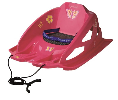 Санки Alpen Bambino розовые (996802)