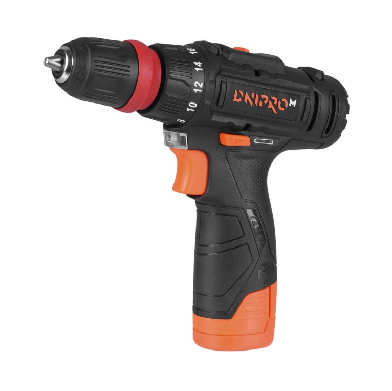 Аккумуляторная дрель шуруповерт Dnipro-M CD-121QL (81317000)