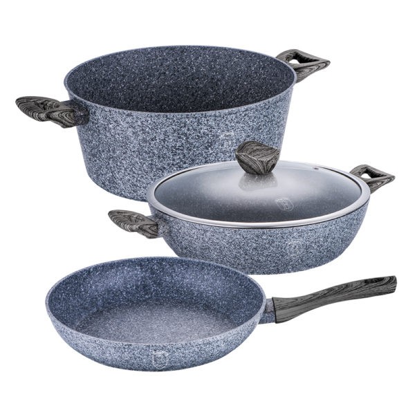 Набор посуды Berlinger Haus Forest Dark Gray 4 предмета (BH-1583)