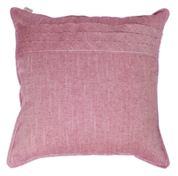 Подушка декоративная Прованс Bohema Wine 35х35 см Розовая (.006348)