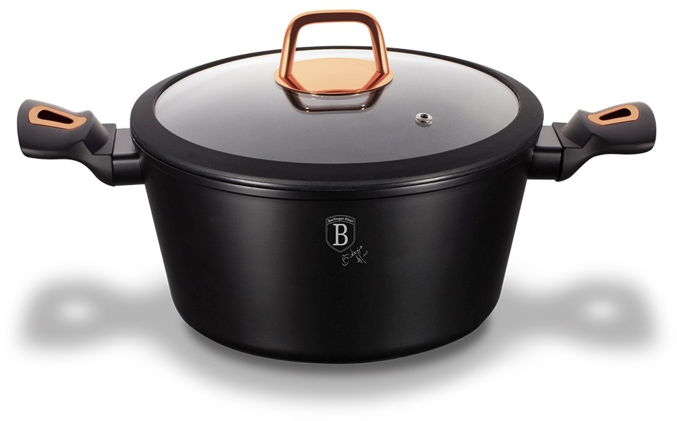Кастрюля Berlinger Haus Black Rose Collection 24 см 2.5 л (BH-1641N)