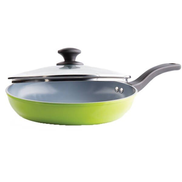 Сковорода Maestro Ceramic с крышкой 26 см (MR-1208-26)