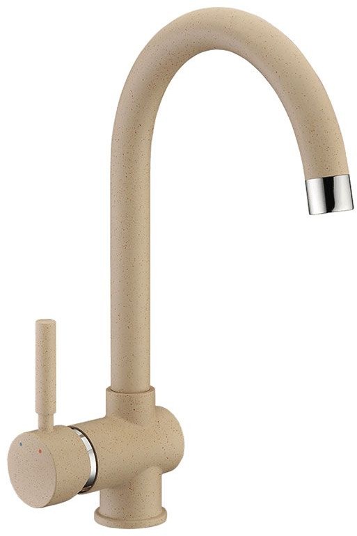 Кухонный смеситель Laveo LETE бежевый (BQX_468D)
