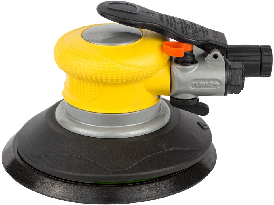 Шлифмашинка орбитальная пневматическая Sigma алюминиевый корпус 150 мм (6731511)