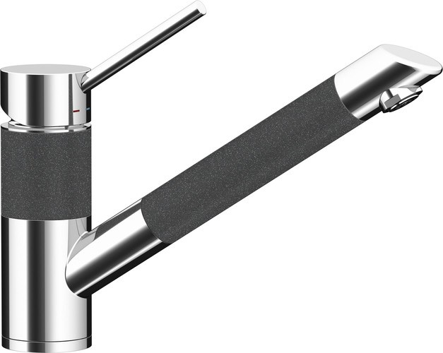 Кухонный смеситель Schock SC200 Inox-12 серый (59212012)