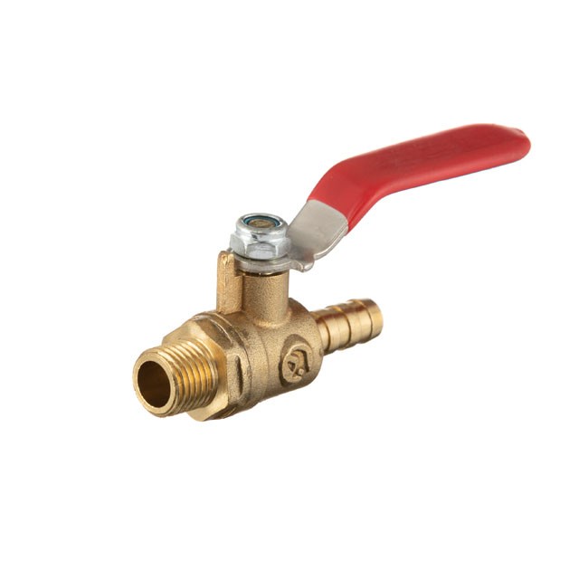 Кран шаровый воздушный, латунь, наружная резьба 1/4" на шланг 10мм Intertool STORM (PT-1890)