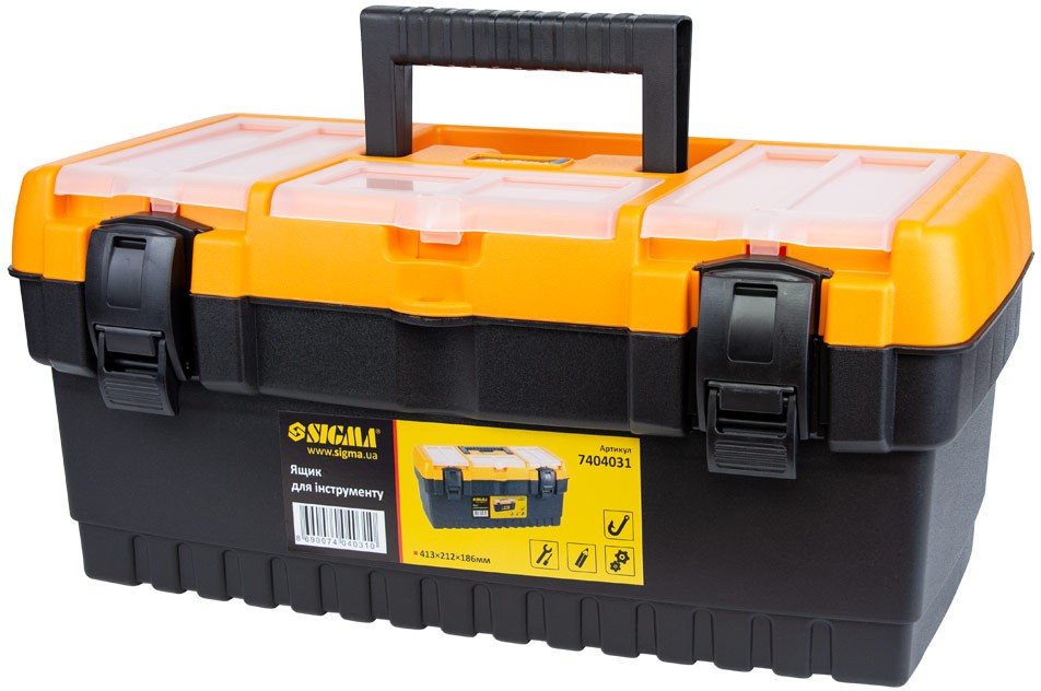 Ящик для инструмента Sigma 413×212×186 мм (7404031)