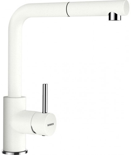 Кухонный смеситель Schock Napos Superwhite-01 белый (53912001)