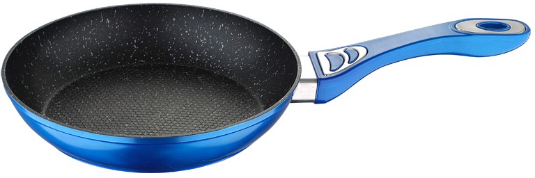 Cковорода Wellberg Titan marble 28 см (WB-3362-BL)