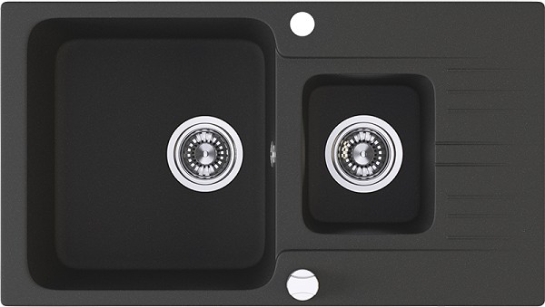 Мойка для кухни Laveo Madagaskar черная (SGQ_731T)