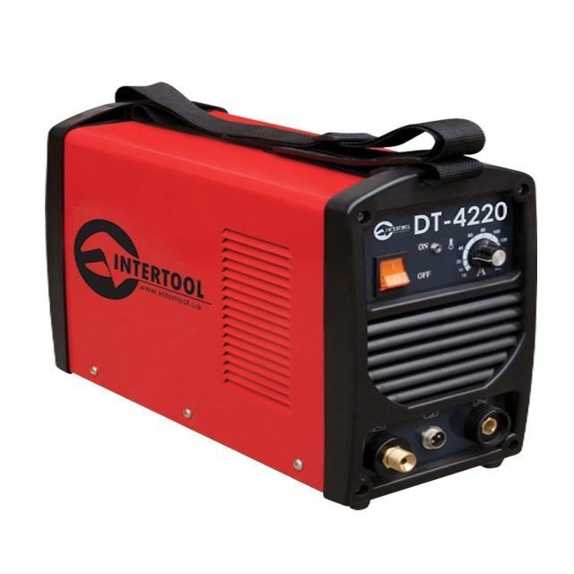 Инвертор cварочный Intertool для аргоно-дуговой сварки 230В, 4.5кВт, 10-200А (DT-4220)