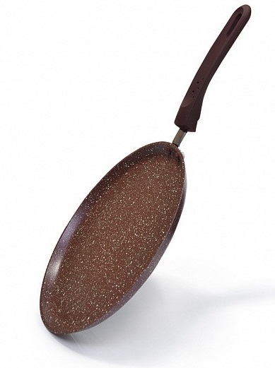 Сковорода для блинов Fissman MOSSES STONE 20 см с антипригарным покрытием (4307)