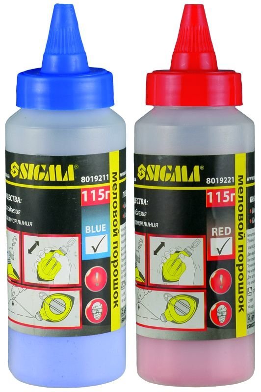 Меловой порошок Sigma красный 115г (8019221)
