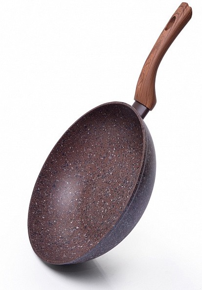Сковорода-вок Fissman MAGIC BROWN 28 х 8 см (4335)