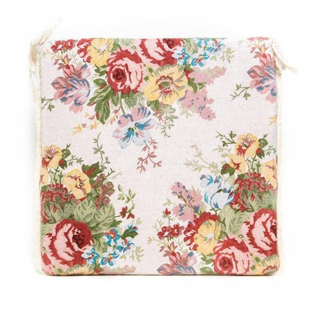 Подушка для стула Прованс Gobelin 40x40 см с мережкой (.003697)