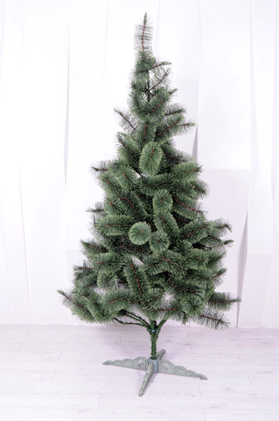 Сосна Фабрика Елок 230 см зеленая распушенная