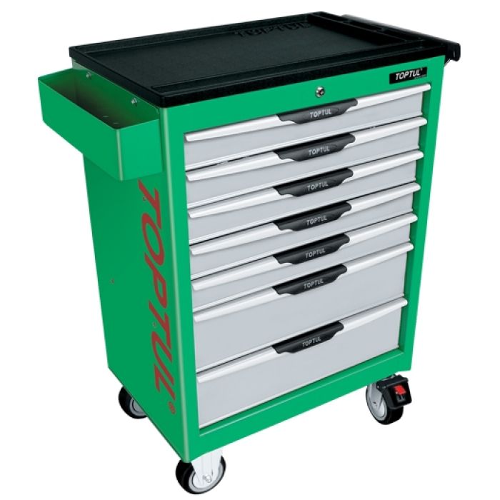 Тележка Toptul с инструментом Pro-Line 7 секций 227 ед (GCAJ0012)