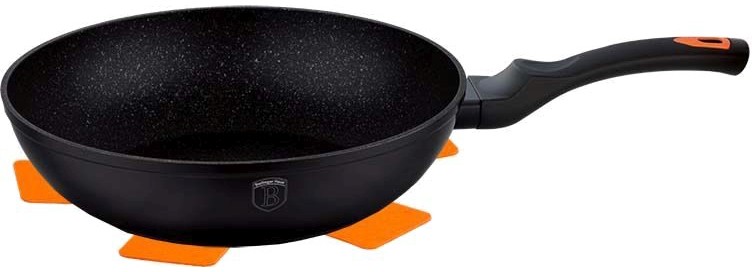 Сковорода-вок Berlinger Haus Granit Diamond Line 28 см (BH-1796)