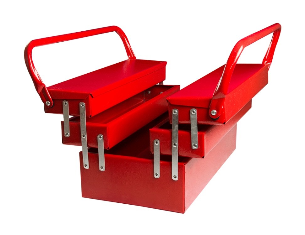 Ящик металлический Mastertool 550 мм 5 отделений (79-5505)