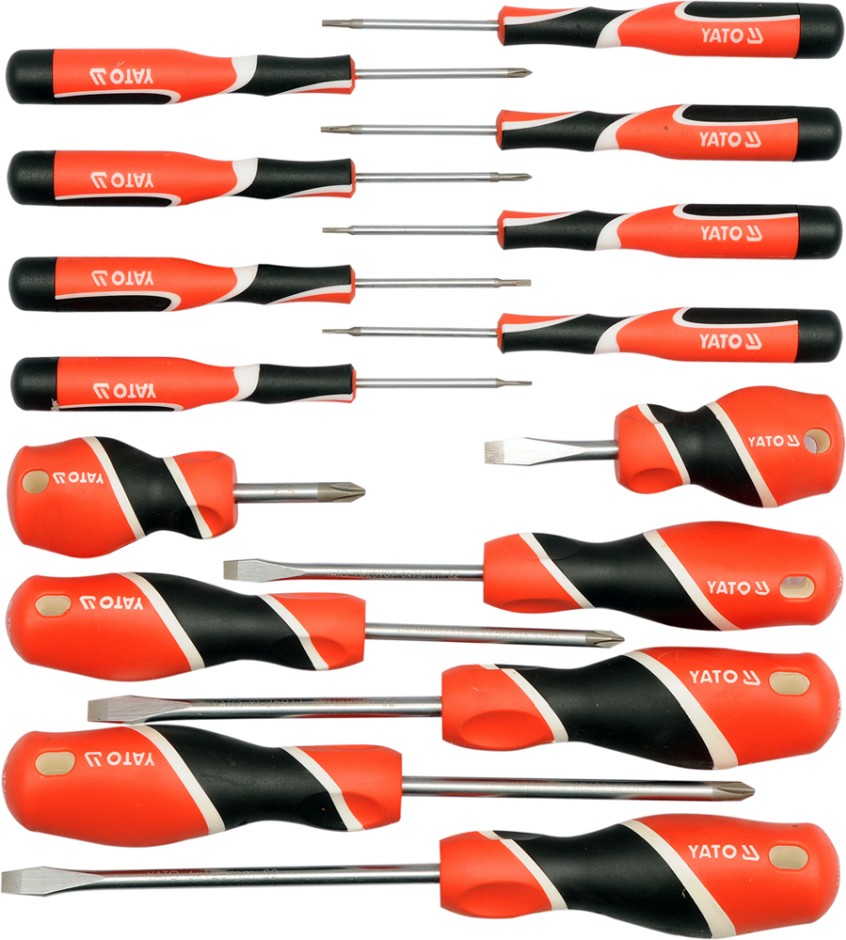 Набор отверток Yato SL, PH, TORX 15 шт (YT-25981)