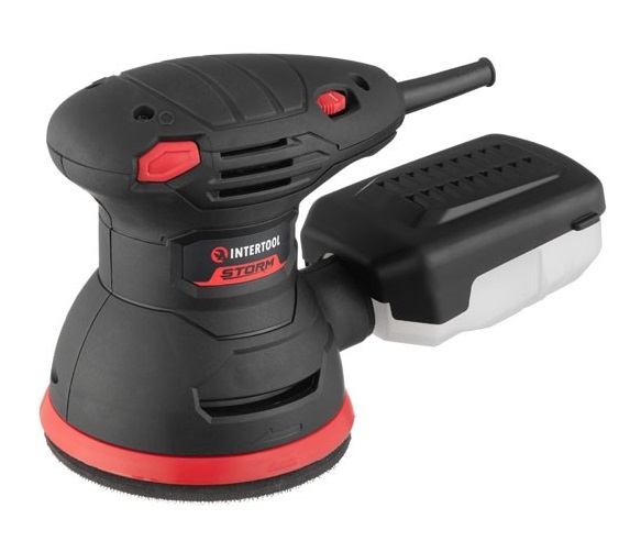 Шлифмашина эксцентриковая Intertool 300 Вт 125 мм (WT-0541)