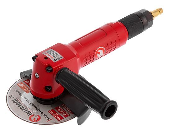 Угловая шлифмашина пневматическая Intertool 125мм (PT-1202)
