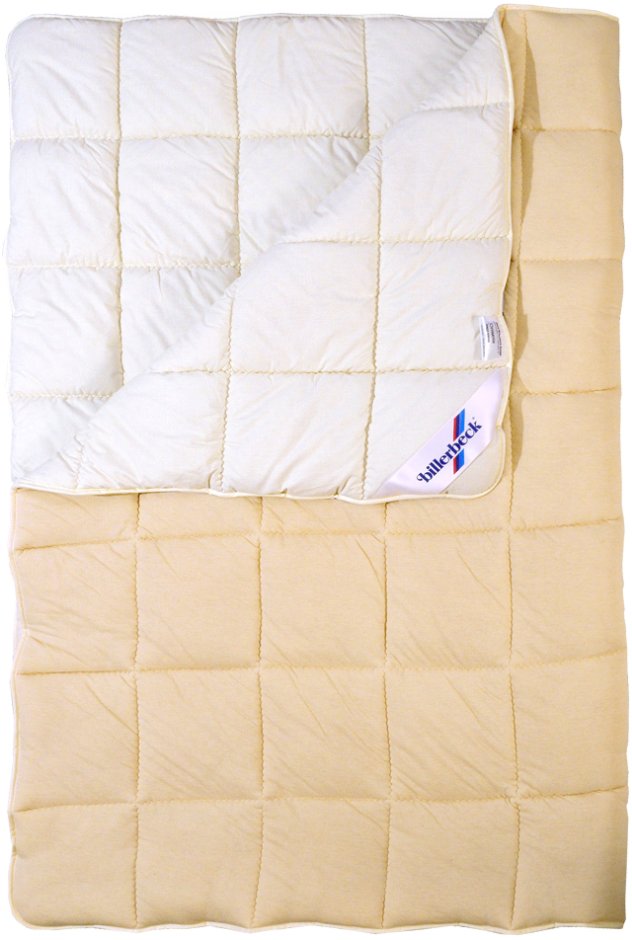 Одеяло Billerbeck Олимпия Овечья шерсть 155х215 см Кремовое (0109-01/05)