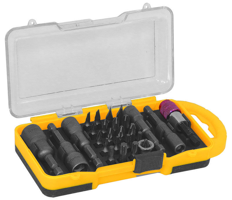 Насадки торцевые Sigma и адаптер, биты 26шт (кейс) (4012021)