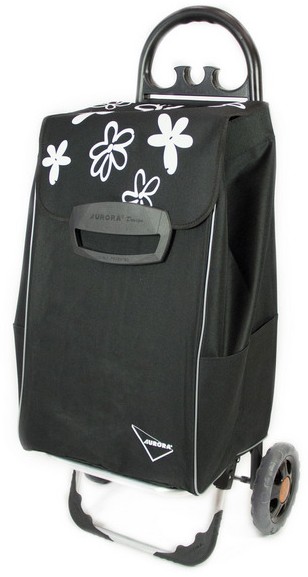 Сумка-тележка Aurora Canadese 78 Black/Flower (926841)